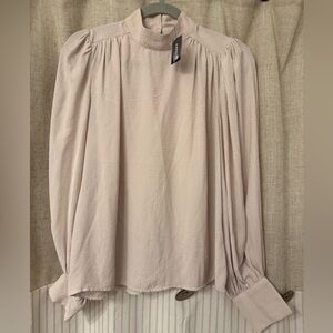 Express Soft Beige Women's Blouse